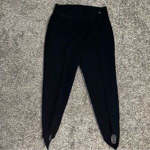 OBERMEYER Black Stirrup Ski Snow Pants Size 12